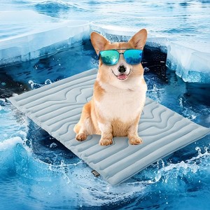ZonLi Dog Cooling Mat Extra Large, Cooling PadWaterproof, Pet Cool Mats for Dog and Cat - 1 of 4