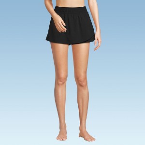 Lands' End Women's Tulip Hem Swim Skort - 1 of 4