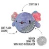 fouFIT Fuzzy Wuzzy Axolotl Spikers 2-in-1 Spiker Ball Toy - Purple (Large) - 2 of 2