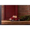 LED Snow Globe Truck with Santa 11.25"L - 3 of 3