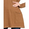 I am a Fashion junky Zenana Viscose Long Sleeve Front Pockets Sweater - 3 of 3