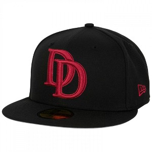 Adult Daredevil Logo Black Colorway New Era 59Fifty Fitted Hat - 1 of 4