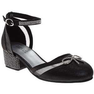 Badgley Mischka Dress Shoes Girls - Elegant Sparkle Formal Occasion Fashion Forward Comfort Fit (Little Kid – Big Kid) - 1 of 1