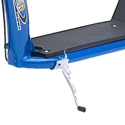 Blue Adjustable Height Kids Kick Scooter with Big Wheels