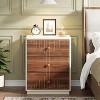 Tribesigns Wood 3-Drawer Nightstand with Wood Knobs - 2 of 4