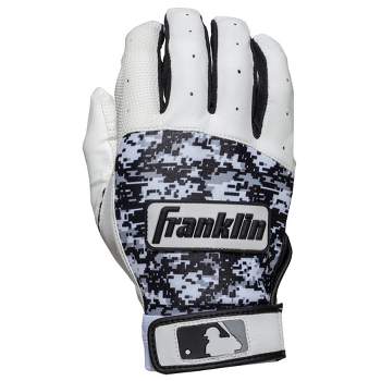 Franklin Sports Digitek Adult Batting Glove - Gray/White/Black Digi (XL)