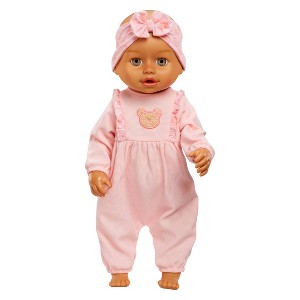 BABY Born Learn to Walk Baby Doll Olivia - Gray Green Eyes - 1 of 4