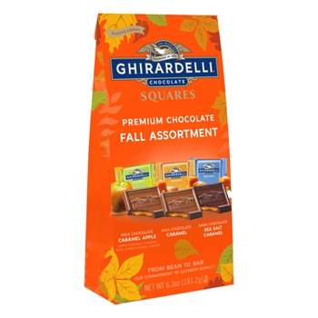 Ghirardelli Halloween Premium Chocolate Squares Fall Assortment Bag - 6.3oz