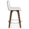 WyndenHall Madigan Swivel Counter Height Barstool - 3 of 4