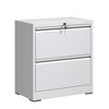 Anybear 2 Drawer Lateral File Cabinet with Lock, Metal Lateral Filing Cabinet - 2 of 4