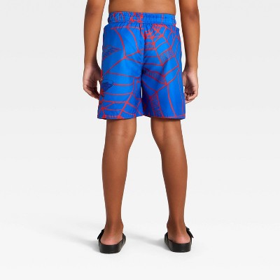 Spider-Man Boys' Spider-Man Swim Shorts - Blue S — фото 2