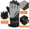 SUN CUBE Ski Gloves Men Women, Snow Gloves Waterproof Breathable, Winter Gloves Snowboard Snowboarding Skiing Insulated Warm - 4 of 4
