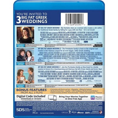 My Big Fat Greek Wedding 3-Movie Collection Blu-ray + Digital