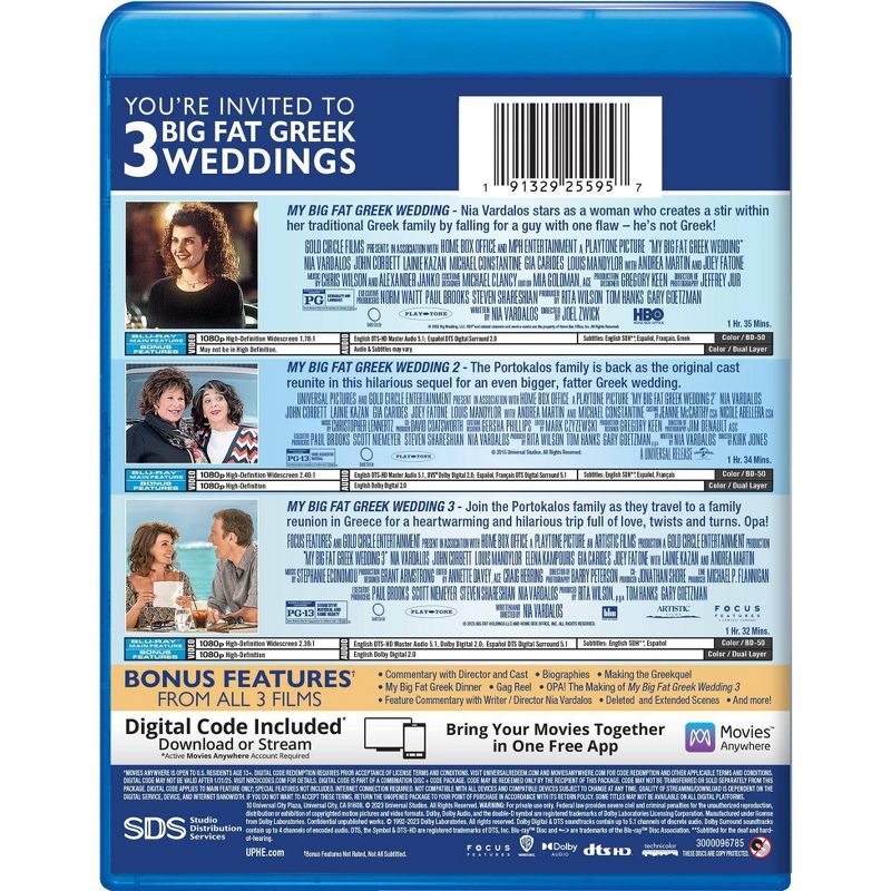My Big Fat Greek Wedding 3 (Blu-ray + Digital), 3 of 4