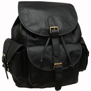 Amerileather Urban Buckle-Flap Backpack (1822-024) - 1 of 3