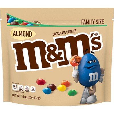 M&M's Almond Family Size Chocolate Candies - 15.9oz