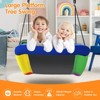 Infans 32" x 60" Large Tree Swing, Outdoor Swing Made of Oxford Fabric & PP Cloth & Steel Multi-Color - 4 of 4