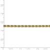 Black Bow Jewelry 3.25mm 10k Yellow Gold D/C Quadruple Rope Chain Bracelet - 4 of 4