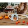 Silver Buffalo Sanrio Hello Kitty Pumpkin Candy Burglar Tapered Pottery Mug | Holds 14 Ounces - 4 of 4