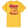 Men's - Lilo and Stitch - Ohana Records Short Sleeve Graphic T-Shirt - 2 of 4