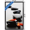 Trends International Massage Stones - Red Framed Wall Poster Prints - 3 of 4