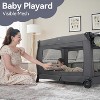 MYKKO 1-Second Setup 3-in-1 Playard for Babies - Heavy-Duty Steel Frame for Safe Sleep Space, Portable Crib with Zip Door - 3 of 4
