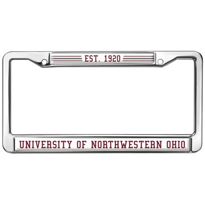 University of Northwestern Ohio Full Size Standard License Plate Metal Frame