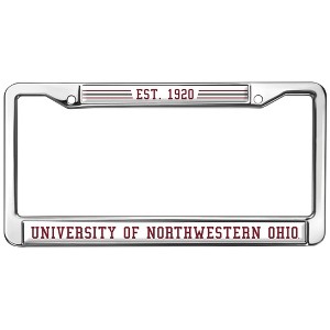 University of Northwestern Ohio Full Size Standard License Plate Metal Frame - 1 of 4