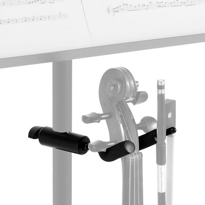  On-Stage Violin Hanger for Music Stands Black 