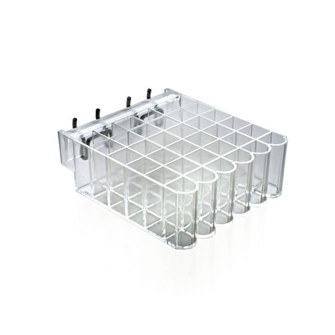 Azar Displays 36-compartment Tray - Square Slot .625 Diameter, 2-pack :  Target