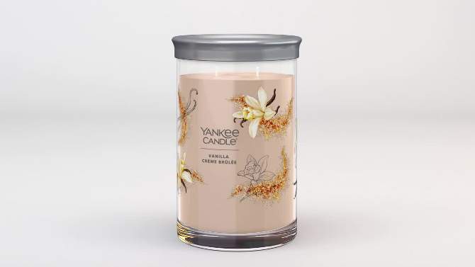 20oz Signature Large Tumbler Candle Vanilla Creme Brulee - Yankee Candle, 2 of 5, play video