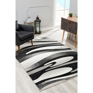 Rug Branch Montage Abstract Indoor Doormat Rug  Boho - 1 of 4