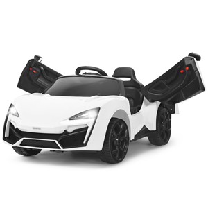 Infans 12V Kids Ride On Car 2.4G RC Electric Vehicle w/ Lights MP3 Openable Doors - 1 of 4