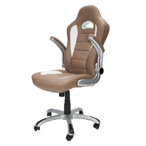 TiramisuBest High Back Executive Sport Race Office Chair with Flip-Up Arms, Modular Sectional Sofa with Storage, Sideboard Buffet Style Desi - 1 of 4