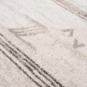 Hauteloom Deja Cream & Charcoal Area Rug - 1 of 4