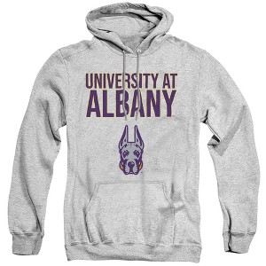 University at Albany Official Stacked Adult Pull-Over Hoodie - 1 of 4