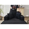Racxily Chaise Lounge Armchair with Removable Storage Ottoman Accent Sofa Bed Upholstered Sleeper Couch Bed with Pillows - 2 of 4