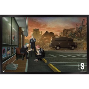 Trends International Kaiju No. 8 - Kaiju Hyakkei Visual 5 Framed Wall Poster Prints - 1 of 4