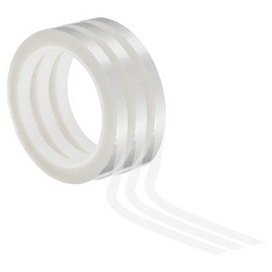 Unique Bargains Adhesive Versatile Durable DIY Art Whiteboard Tape 3 Pcs - 1 of 4