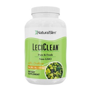 NaturalSlim Leciclean - Soy Lecithin Granules with Choline - Pure Lecithin Powder - 1 of 3