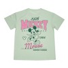 Women's Mickey Keep it Running Short Sleeve Graphic Shirt - Light Mint Green - 2 of 2
