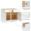 Kitchen Base Cabinet, Unassembled Cabinet with Adjustable Shelf without Top - 4 of 4