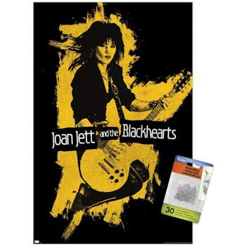 Trends International Joan Jett and the Blackhearts - Guitar Unframed Wall Poster Prints