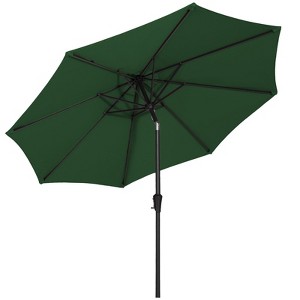 HYLEORY Germar Market Umbrella, Size: 90" H x 120" W x 120" D - 1 of 4