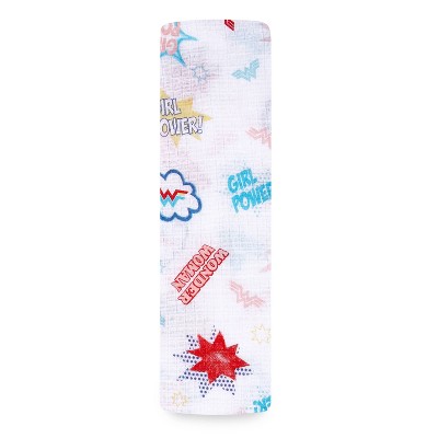 Aden + Anais Essentials Swaddle Blanket Wonder Woman Power Pop