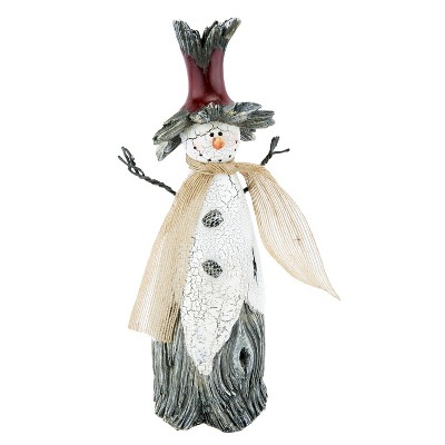 Beachcombers Thin Snowman Figure Coastal Beach House Decor Decoration