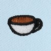 Dalix Lil Coffee Embroidered Cotton Summer Food Outdoor Bucket Hat Womens - 2 of 4