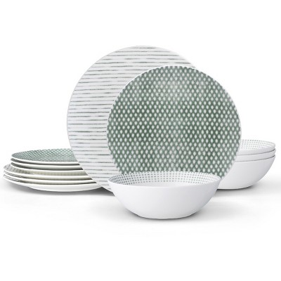 Noritake Hammock Coupe 12-Piece Dinnerware Set