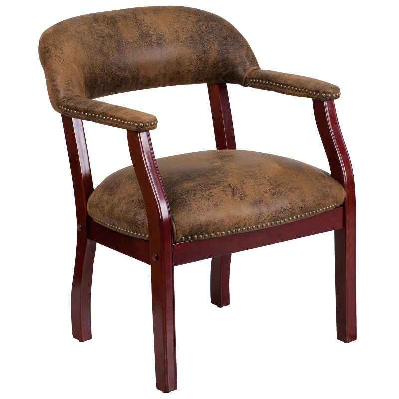 Emma and Oliver Conference Chair with Accent Nail Trim, 1 of 11