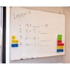 Juvale 24 Pack Numbered Magnetic Mini Dry Erase Erasers for Teachers, Classroom Whiteboard, School Supplies, 4 Colors, 2 In - 3 of 4